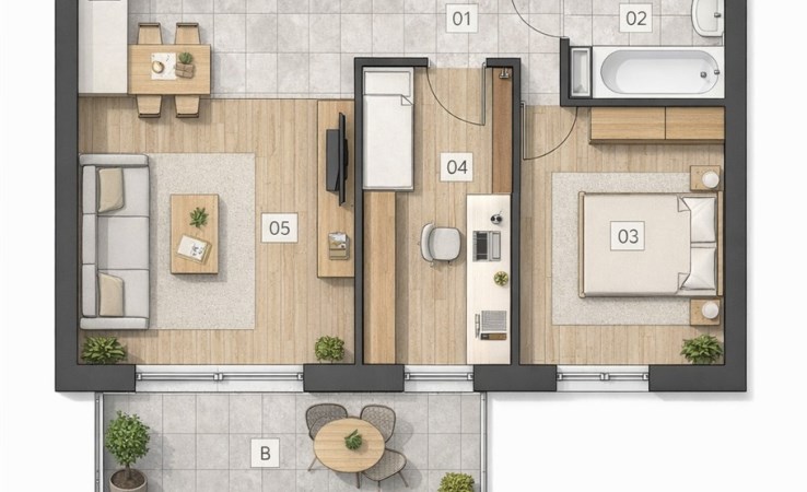 mieszkanie na sprzedaż - Częstochowa, Parkitka